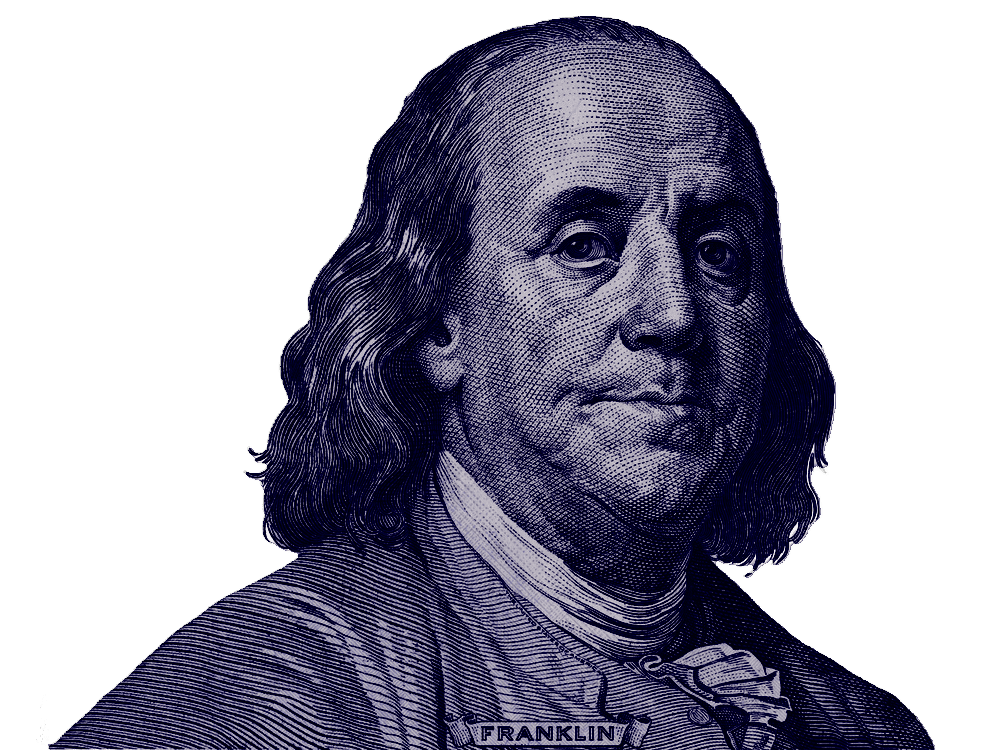 Ben Franklin portrait